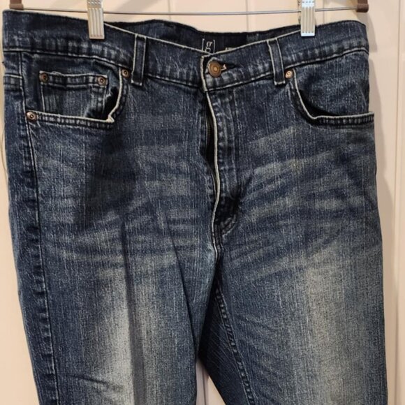 George 36x30 Athletic Fit Straight Leg Jeans for Men - Picture 2 of 10